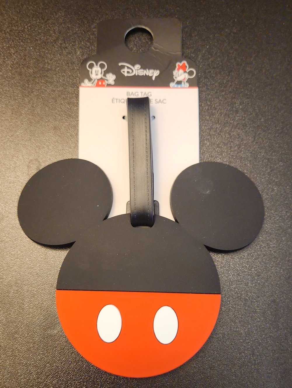 Mickey Mouse Bag Tag (Luggage Tag)